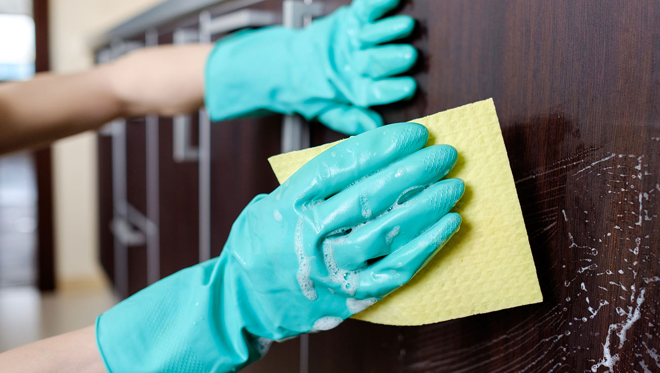 cabinet cleaning